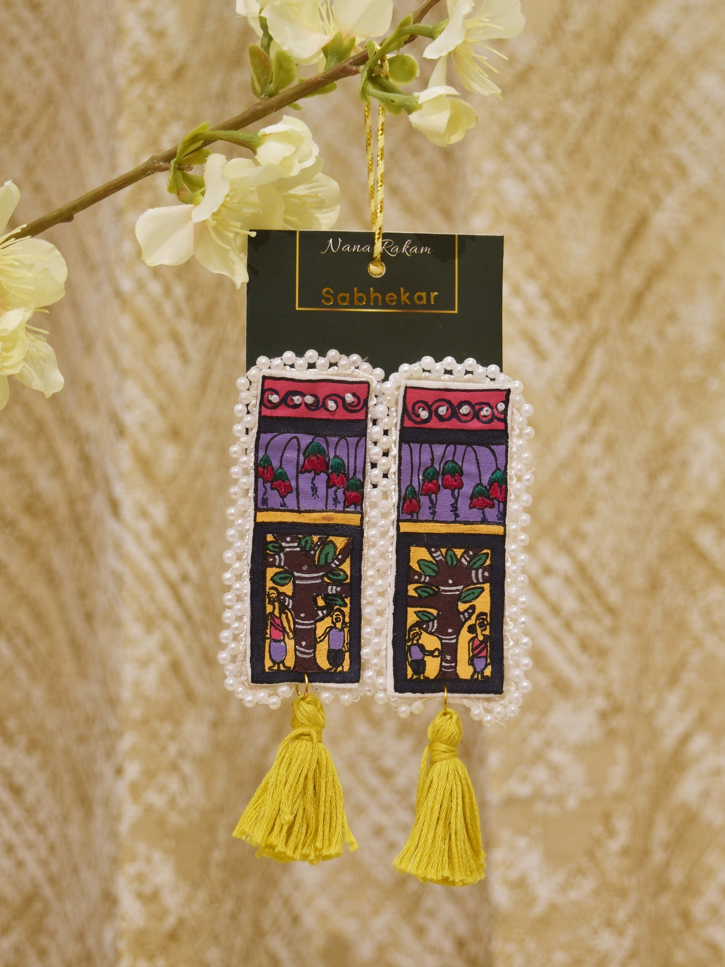 Handmade Jadupatua Earrings: The Family Fest
