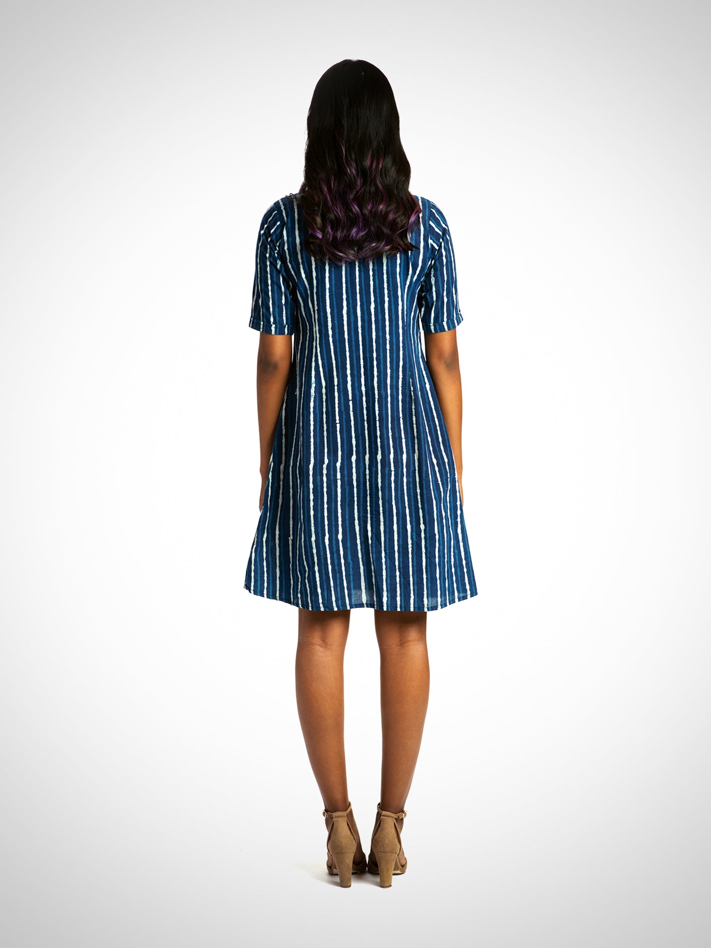 Indigo Blue Cotton Dress