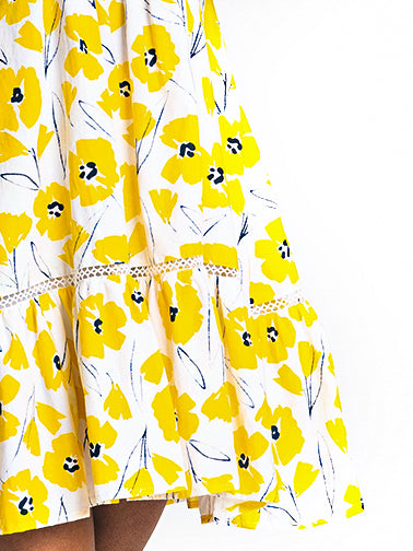 Yellow Sunshine Cotton Dress