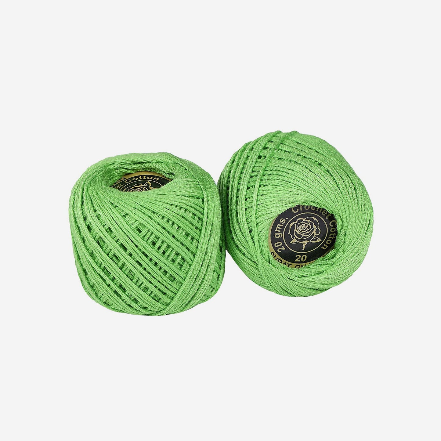 Hand-crochet hoops (Variation 2)