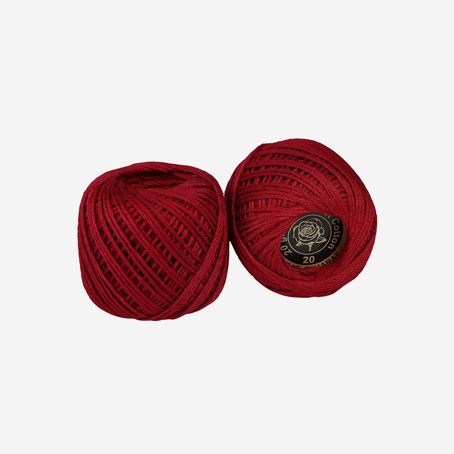 Hand-crochet hoops (Variation 6)