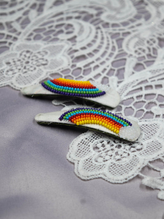 Hand Embroidered Clips (Variation 37)
