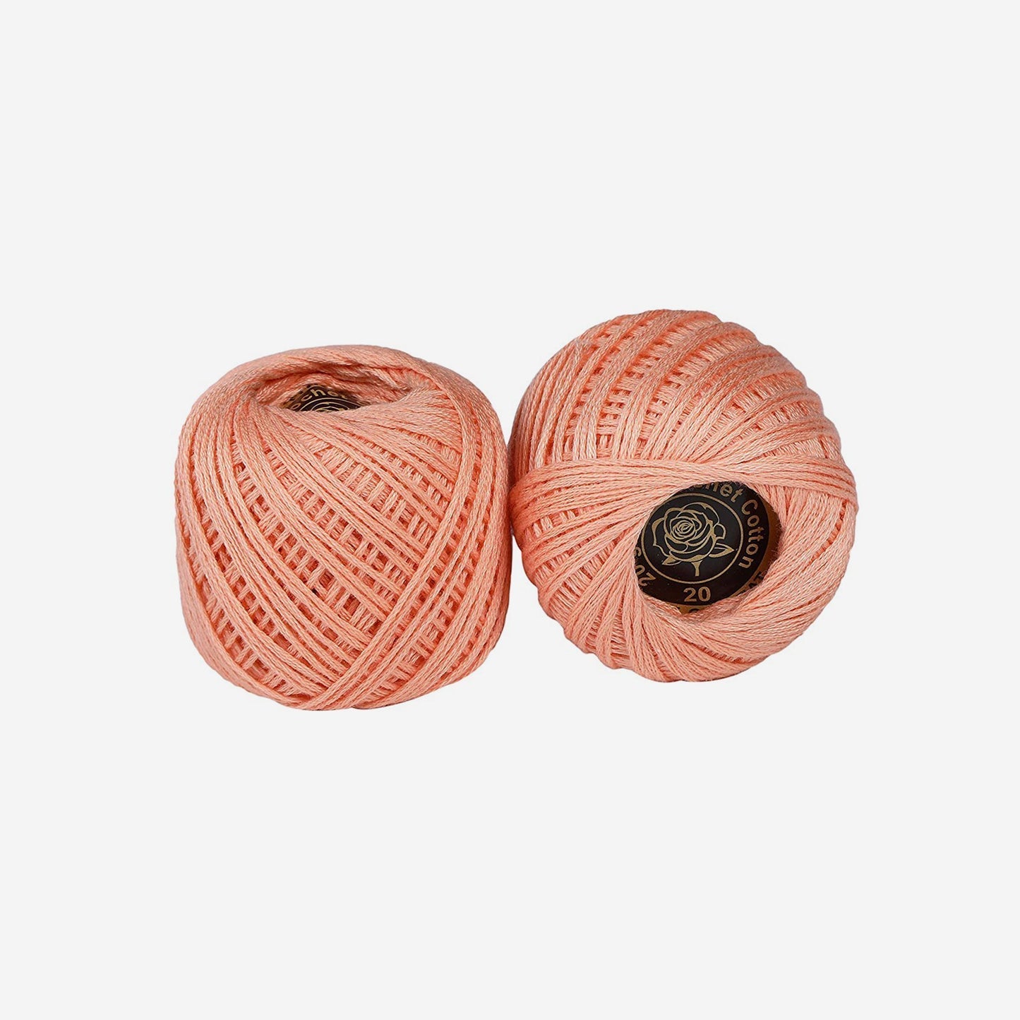 Hand-crochet hoops (Variation 21)