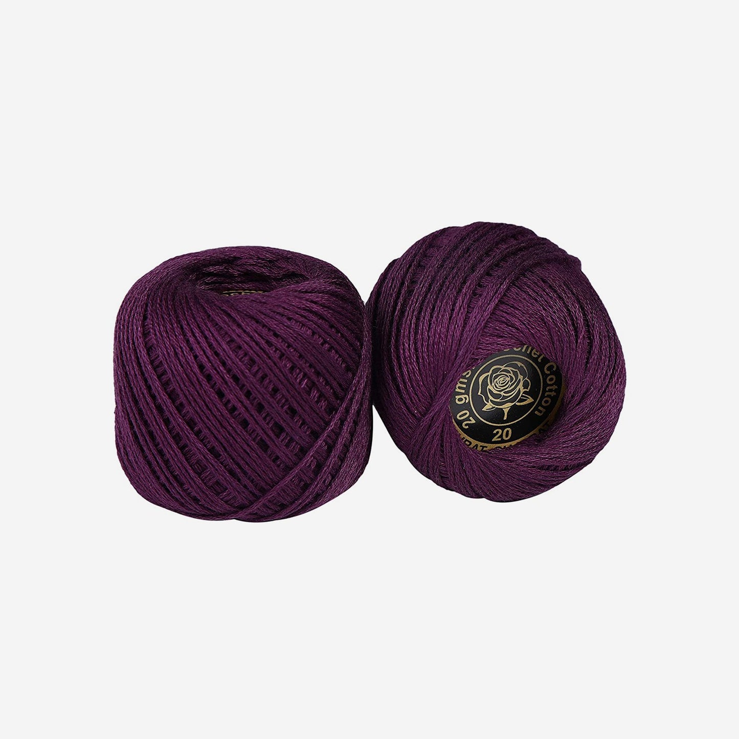Hand-crochet hoops (Variation 19)