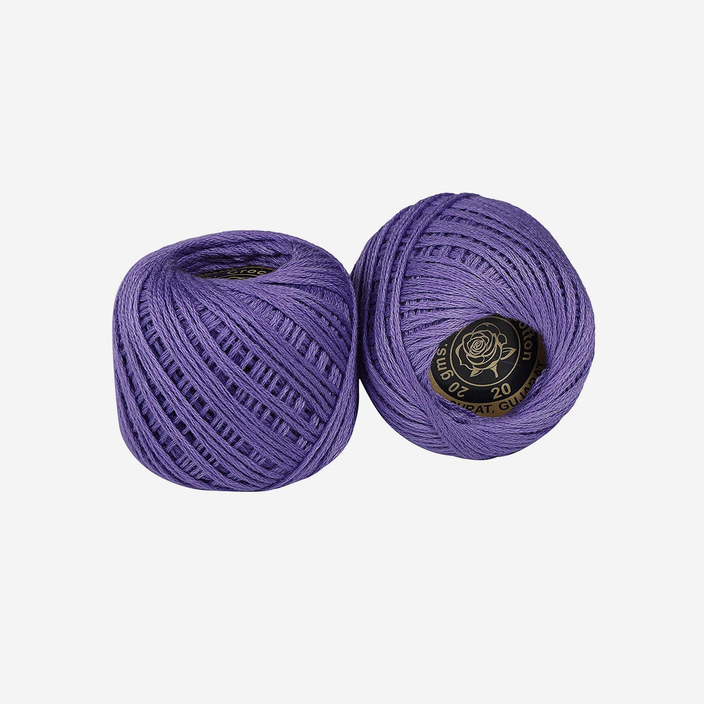 Hand-crochet hoops (Variation 9)