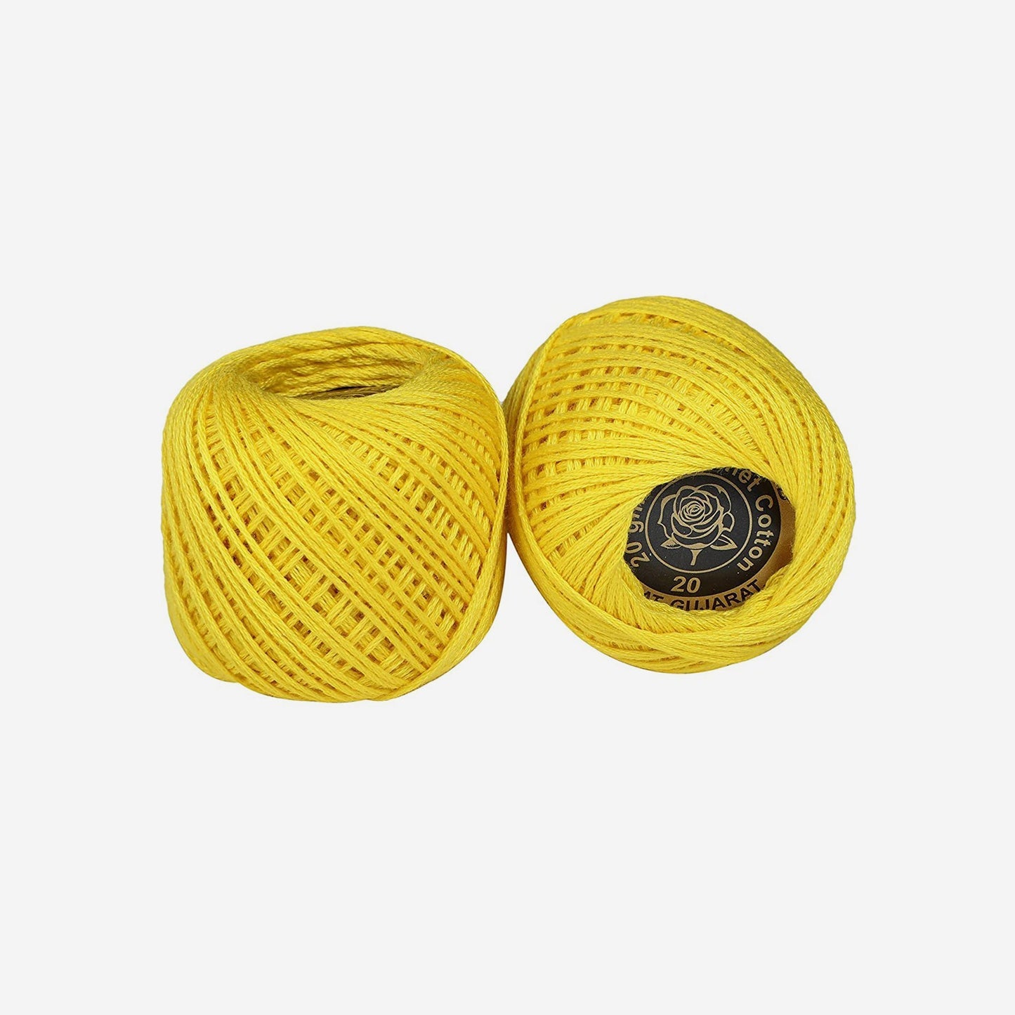 Hand-crochet hoops (Variation 4)